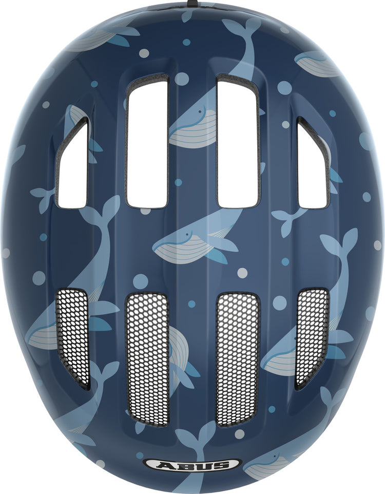 Abus Smiley 3.0 Blue Whale Green Buckle