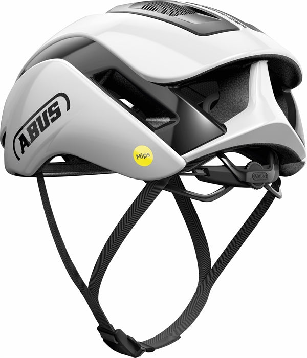 Abus Gamechanger 2.0 Shiny White Mips. Round Fit - Asian Fit