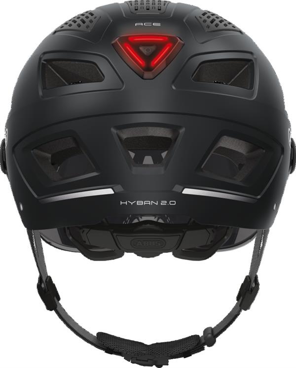 Abus Hyban 2.0 ACE cykelhjelm Velvet Black